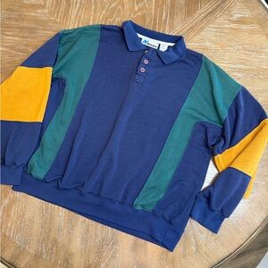 Vintage 90s Nucleus color block polo
Sweatshirt pullover